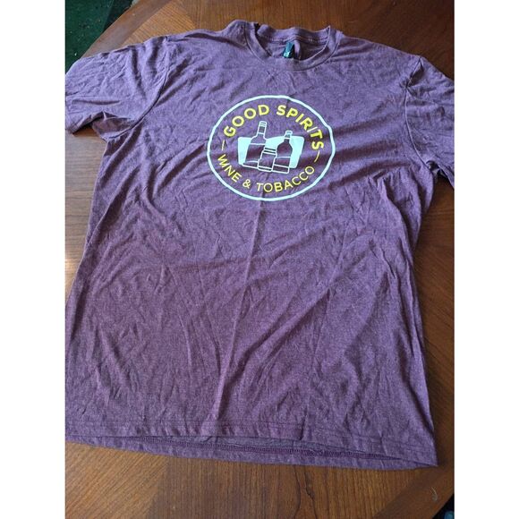 Good Spirits Wine & Tobacco Tee - Size: XL       (1224) - Picture 1 of 4